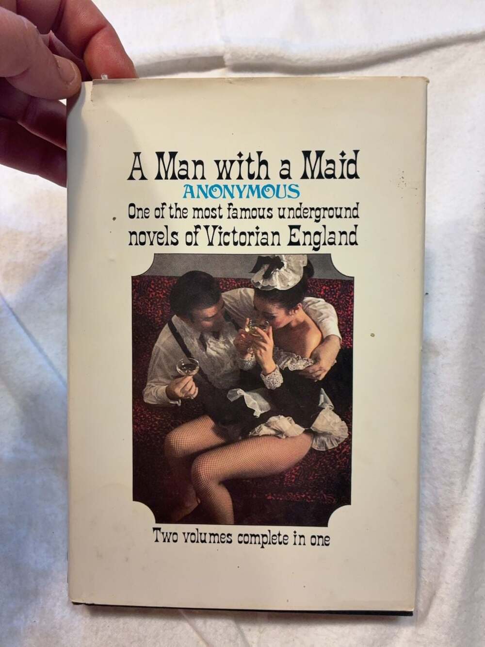 A Man with a Maid by Anonymous, Grove Press Vintage Paperback